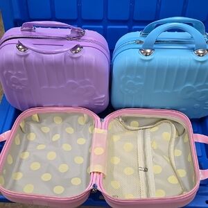 Hello Kitty Pastel Hard Shell Cosmetic Cases